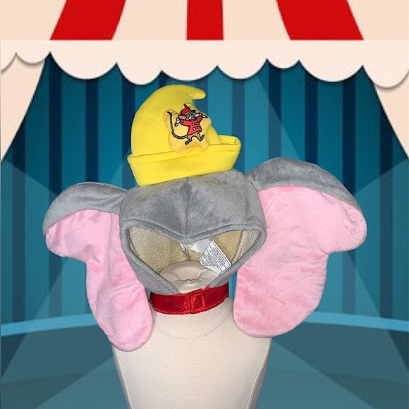 🎪DISNEY BABY DUMBO EAR HEAD HAT - Picture 2 of 3
